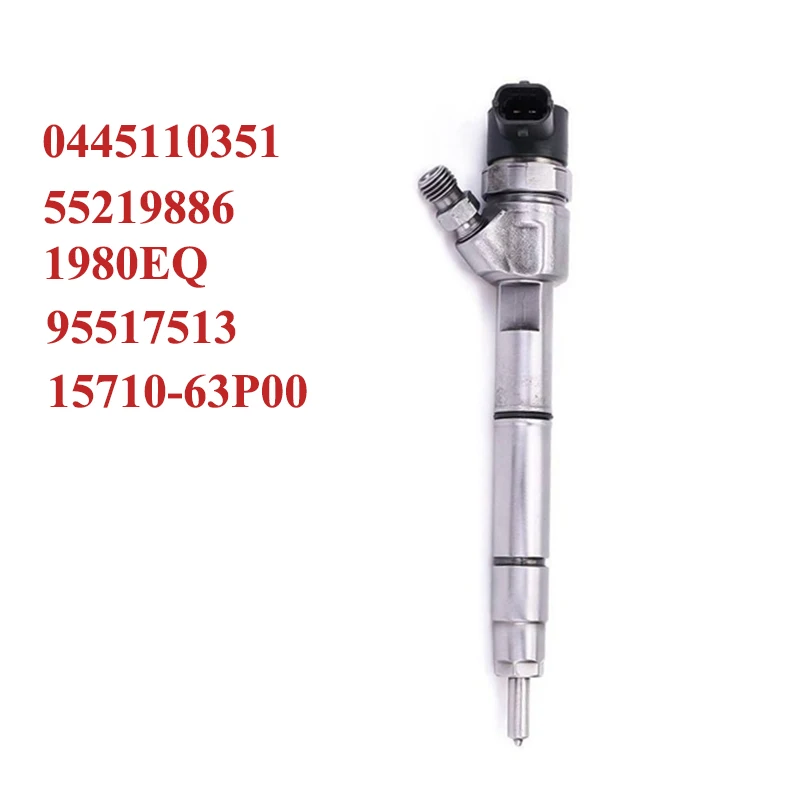 

NEW Diesel Fuel Injector 0445110351 55219886 1723813 Injector Nozzle for Fiat 500 Panda Punto Ford Ka Opel Combo 1.3 CDTI TDCi
