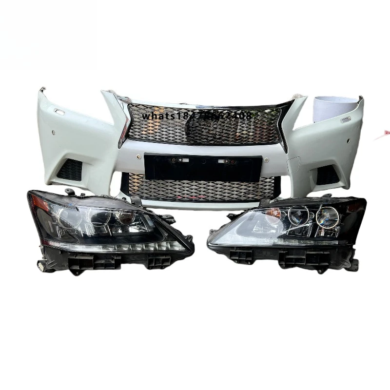 

New for GS250 GS350 GS300 Front Center Frame Honeycomb Grille Front Bumper Nethighheadlight Fog Light Plastic