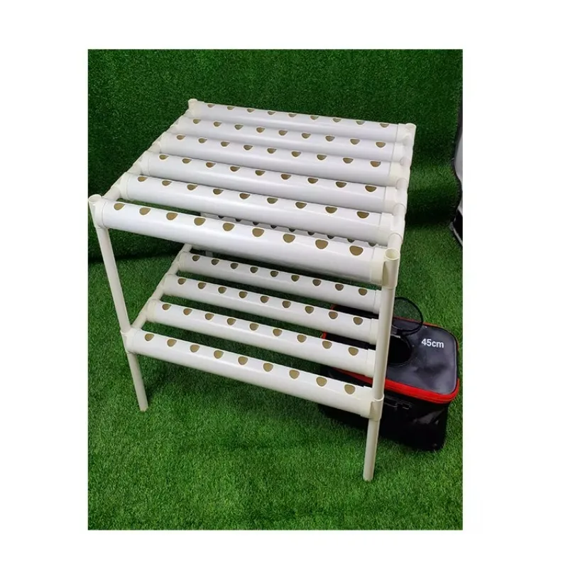

HOT Style 108 Holes and Easy to Disassemble Hydroponic PVC Pipe System