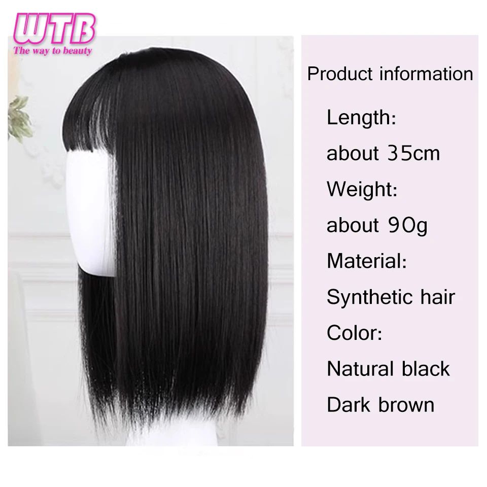 Synthetic Hair Topper With Bangs Invisible 3D Hair Toupee Hairpieces Top Hair Closures for Men and Women