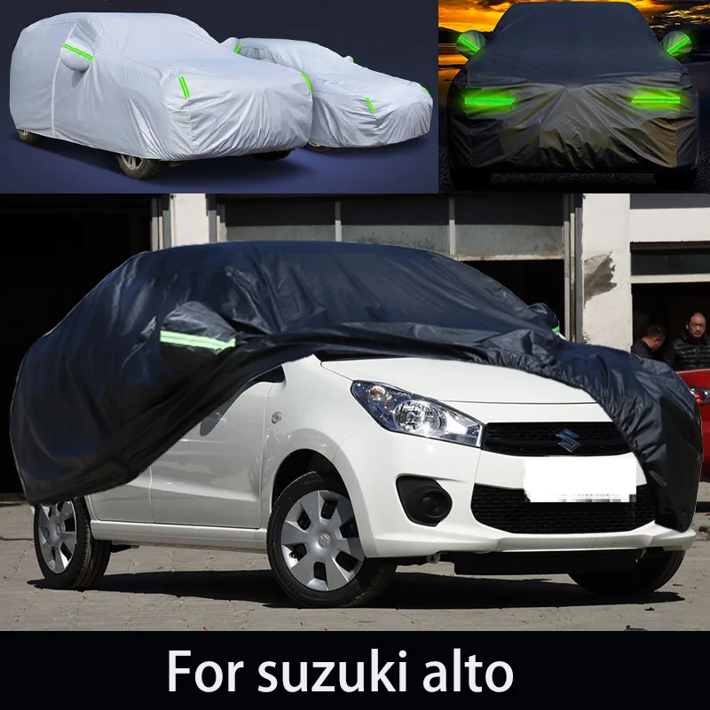 For suzuki alto auto anti snow, anti freezing, anti dust, anti peeling paint, and anti rainwater.car cover protection