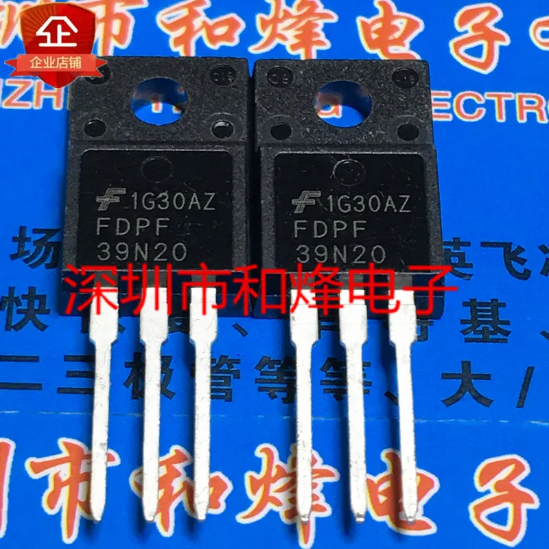 Bộ 5-10 Chiếc FDPF39N20 TO-220F 200V 39A Mới Và Bản Gốc Trên Cổ