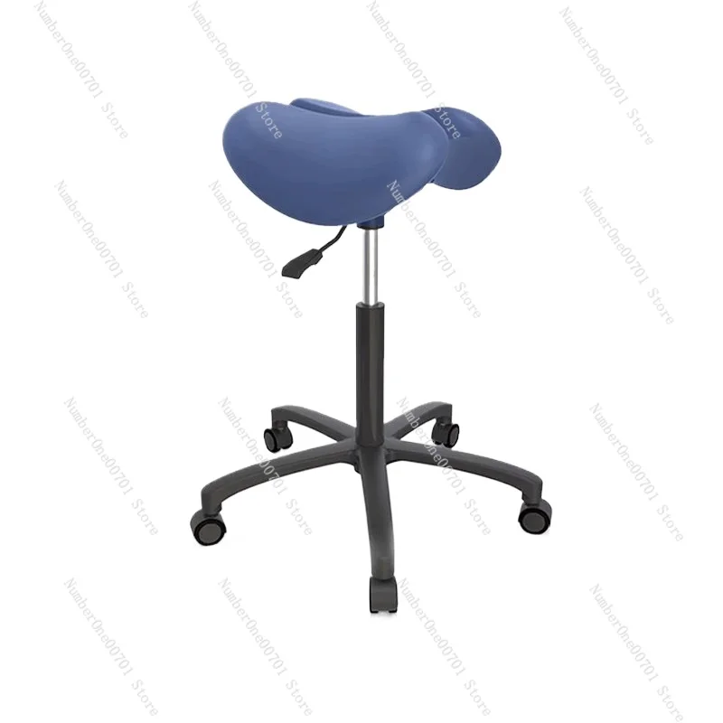 Saddle Stool for Dentist & Office - Adjustable Health & Beauty Chair, Rotating Bar Stool for Computer Use
