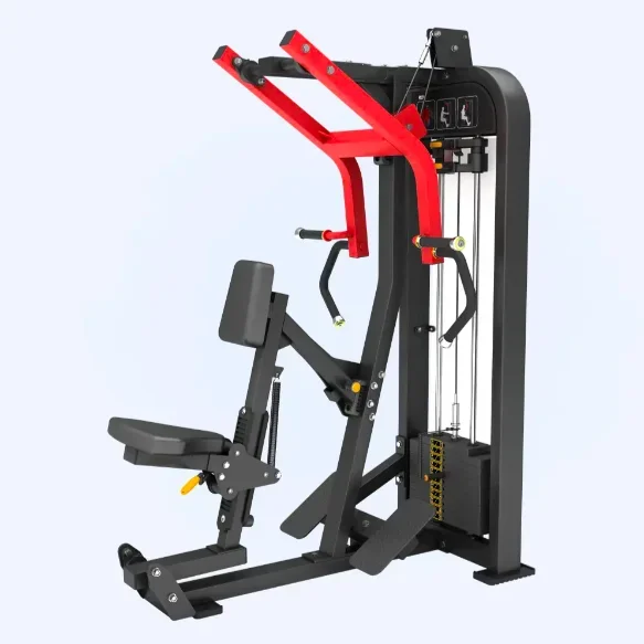 Pin Load Selection Machine, Dezhou Gym Fitness Equipment Pin Load Selection Machines Seated Low Row Machine For Bodybuilding