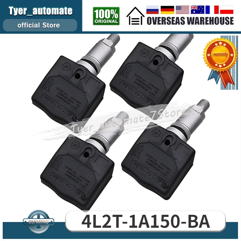 

For Ford Expedition Explorer Ranger Mercury Mountaineer Lincoln Navigator Aviator 4L2T-1A150-BA TPMS Tire Pressure Sensor 433MHz