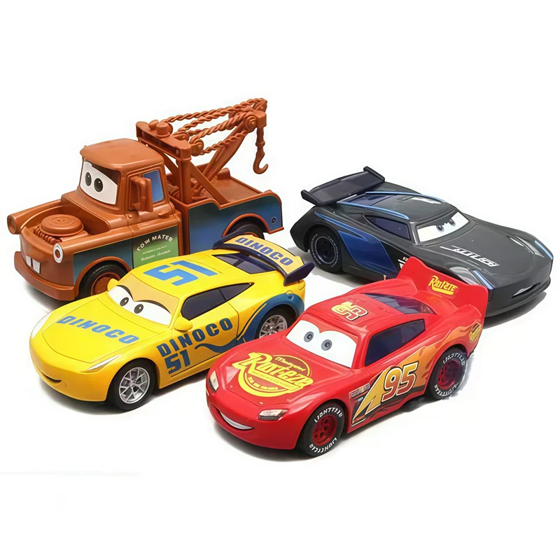 Cars Toys Lightning McQueen Sally Carrera Mater Cruz Ramirez Chick Hicks Jackson Storm‌ Diecast Metal Peripheral Birthday Gifts image 4