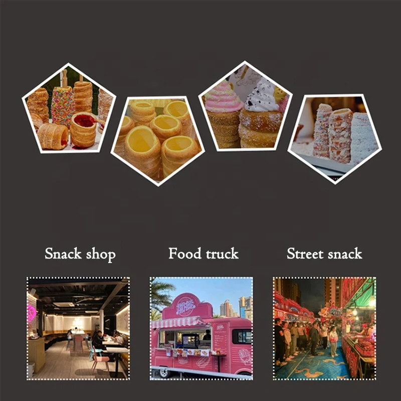 

Аппарат для приготовления пончиков-рожков (Куртош Калач) с 2 валиками, коммерческий электрический аппарат для выпечки куртош-кейков