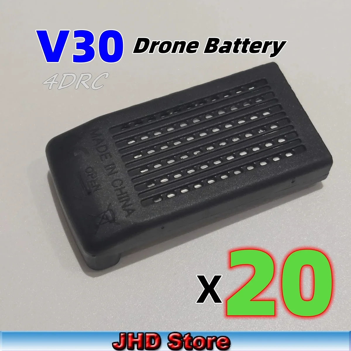 JHD Original 4DRC V30 Battery Drone Original 3.7V 1000mAh 4D-V30 Battery V30 Drone Battery Wholesale