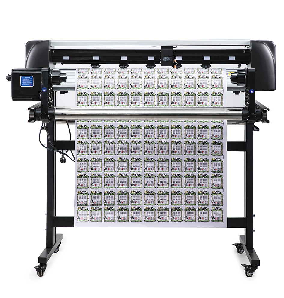 

ZK1000-SF 55 Inch Vinyl Plotter PPF Cutting Machine Servo Motor Die Cutting Assembly Feeding Discharging Graph Plotter