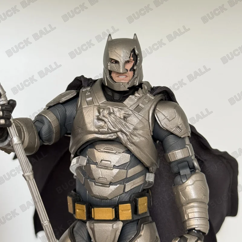 IN Magazzino Fonjoy BVS Set Blindato Batman Battaglia Danneggiata Superman Action Figures 1/9 Batman v Superman: Amante della Giustizia DC