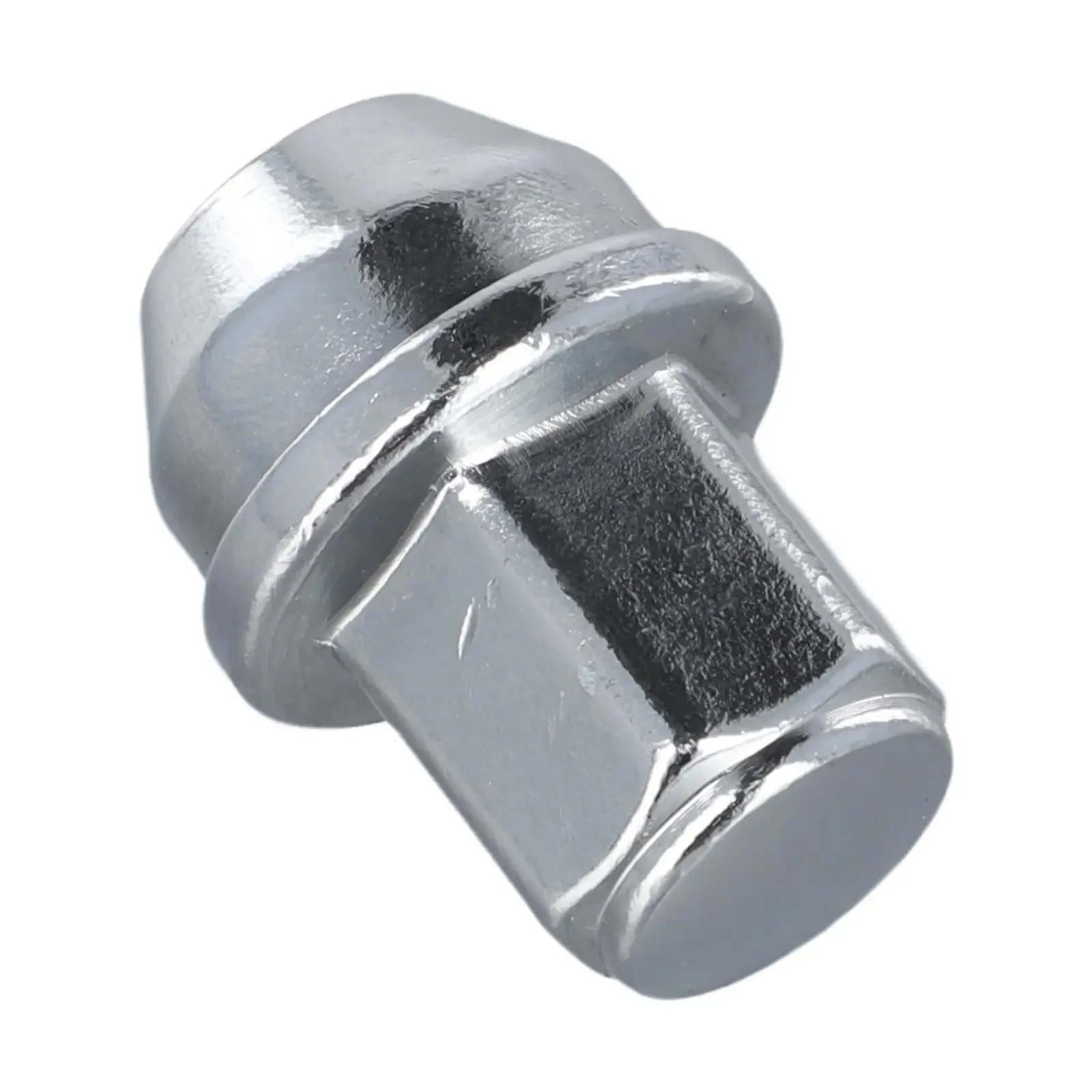 

1pcs Car Wheel Nut Suitable For FORD For TRANSIT MK8-SET NUTS CAP Silver Steel Practical Replacement Wheel Nut Auto Accessory