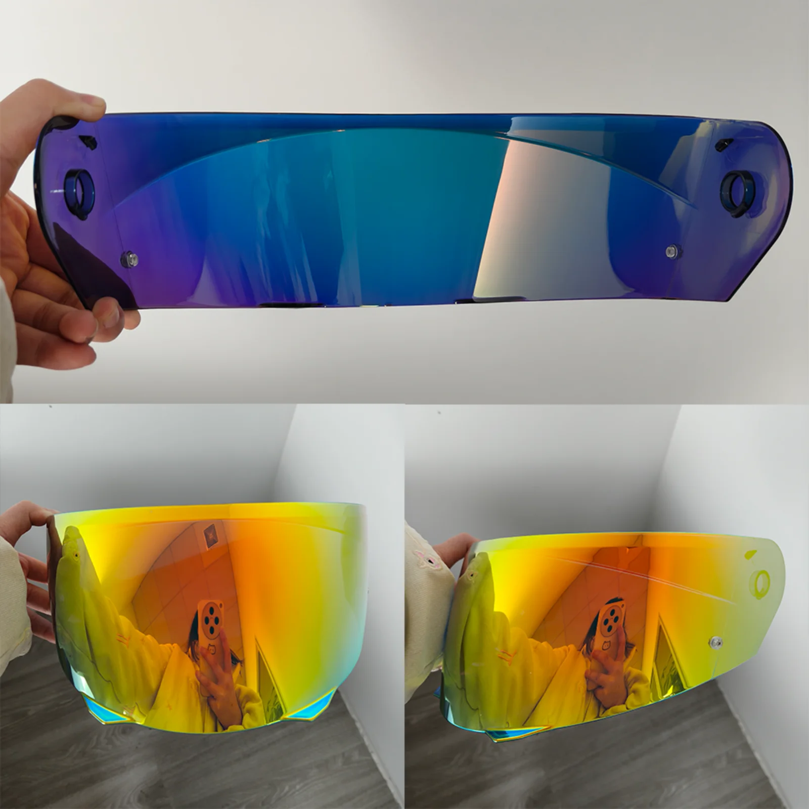 

HJ33 Visor for HJC i90,i91 Shield UV Protection Helmet Lens Visiera Casco