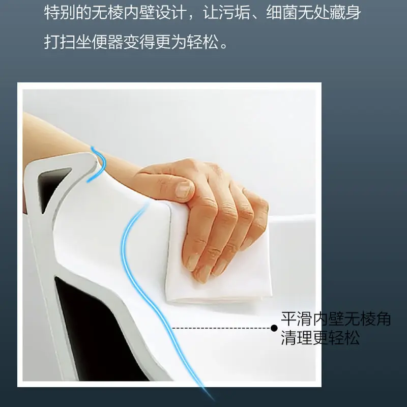 Vaso sanitário inteligente automático integrado