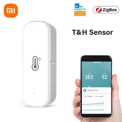 Xiaomi Intelligent Temperature And Humidity Smart Temperature And Humidity Sensor Real Time Monitoring Sensor Zigbee Version