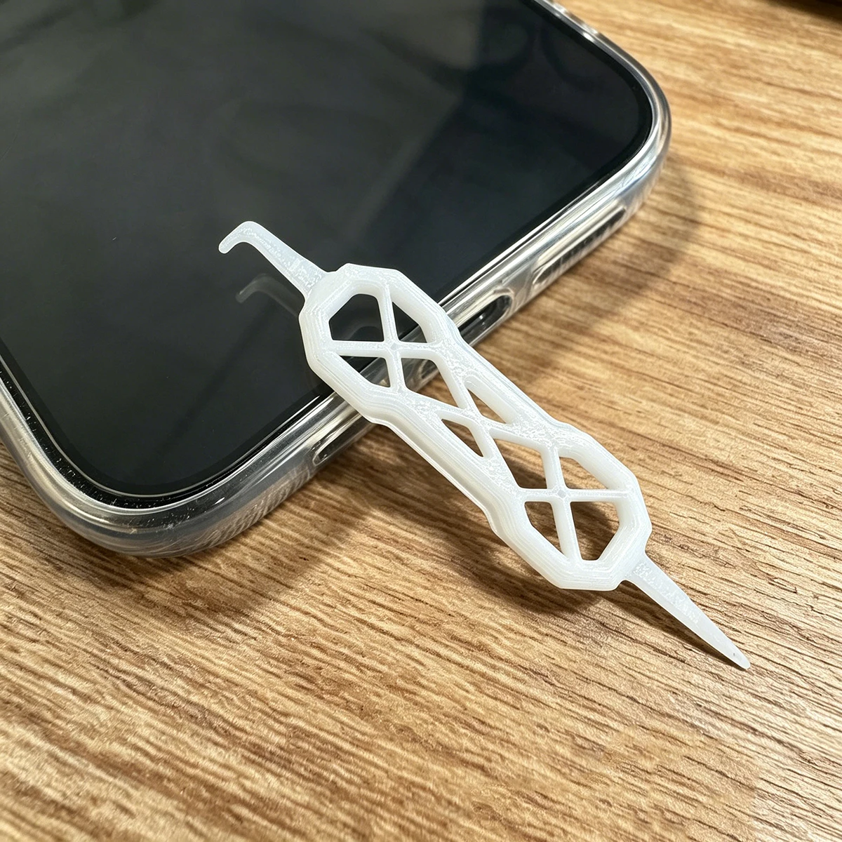 Mobile Phone Port Dust Cleaner, Charging Port and Speaker Dust Removal Tool, 3D Printed Portable Charging Port Dust Cleaning Scraper Set of Three