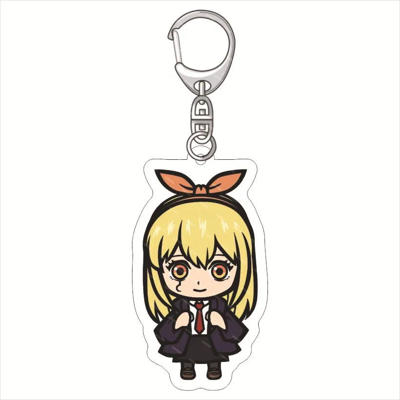55MM Anime Mashle: Magic and Muscles‌ Figure Mash Burnedead‌ Lance Crown Dot Barrett‌ Finn Ames‌ Acrylic Keychain Kawaii‌ Gifts view 4