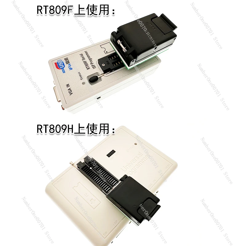 DFN8 QFN8 WSON8 USON8 chip read and write test 1.27 6X8 5X6 clamshell IC holder