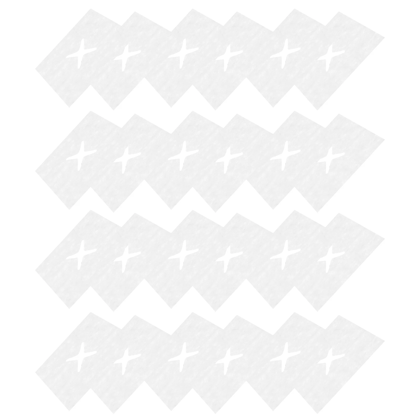 

100pcs Disposable Massage Face Cover Non Woven Tummy Pillow Hole Pads Salon Bed Covers Lightweight Compact Storage Home