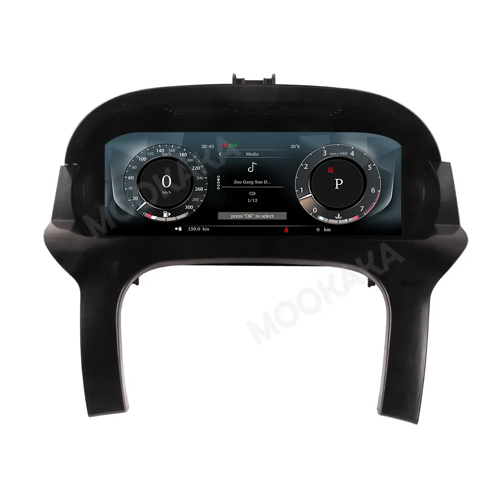 For Land Rover Range Rover Evoque 2013-2017 Car LCD Dashboard Digital Cluster Virtual Cockpit Multimedia Player Instrument Unit