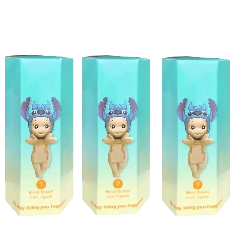 S Angel Stitch Series Blind Box personaggio Kawaii Cartoon Surprise Box Toy Regali per bambini Stitch Blind Box Regali di Natale