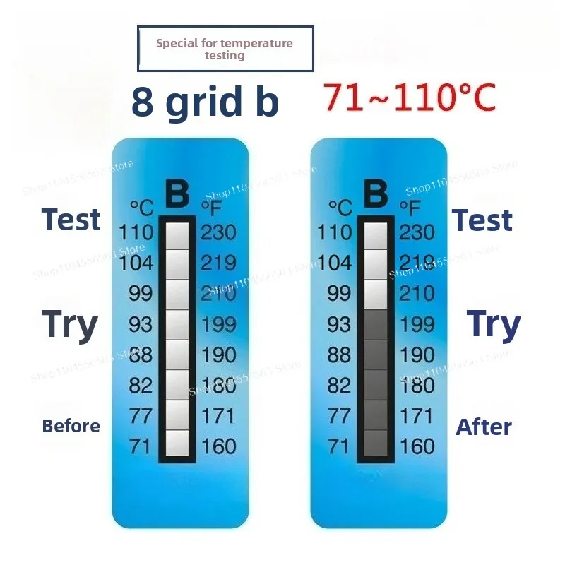 Thermax Temperature Measuring / Sensing Test Paper Sticker