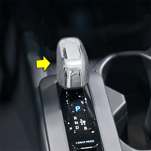 Dla 2024 2025 Toyota C-HR CHR Dźwignia zmiany biegów Gałka dźwigni zmiany biegów Chromowana osłona