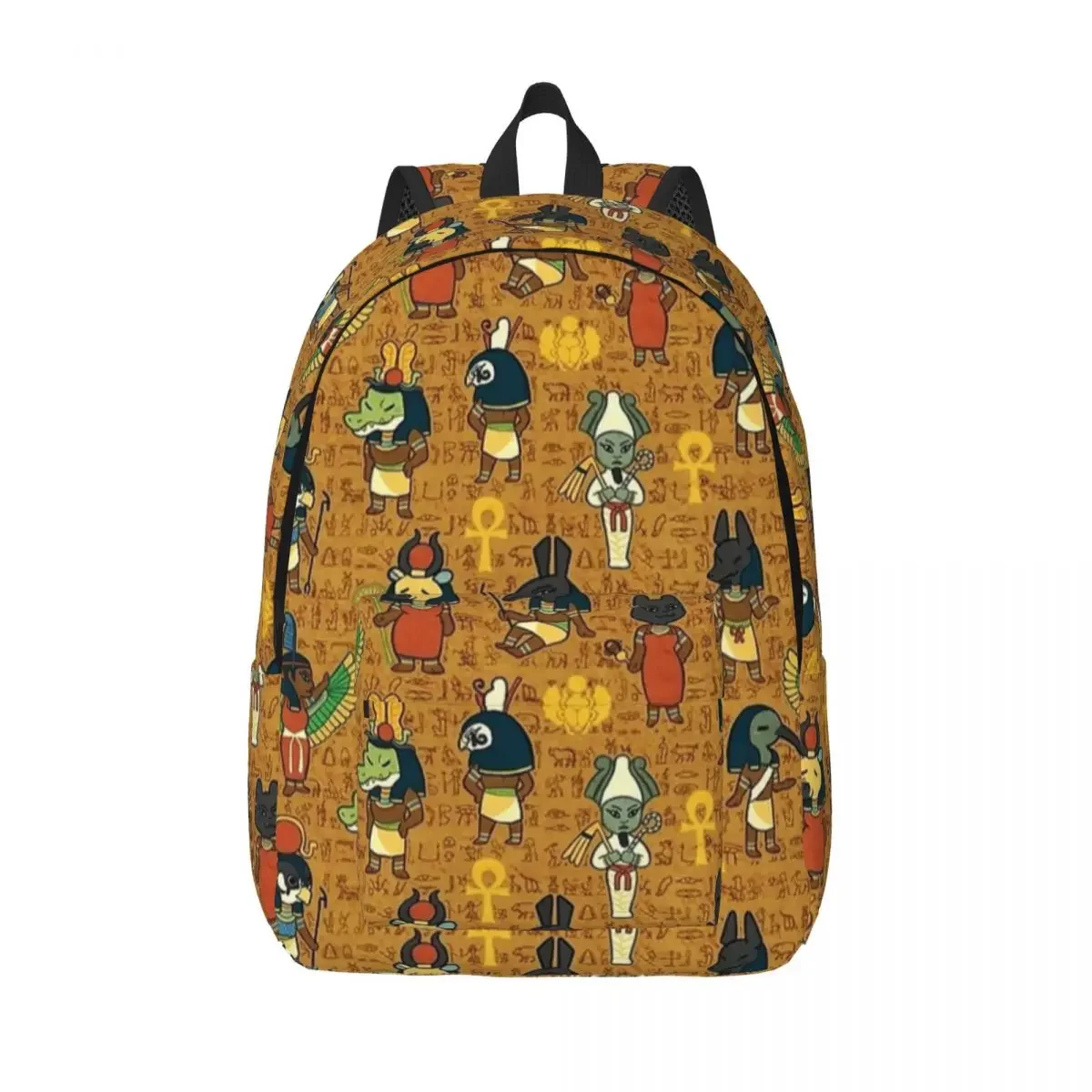 

Egyptian Gods Teenage Backpack Outdoor Student Business Ancient Egypt Daypack for Men Women College Shoulder Bag