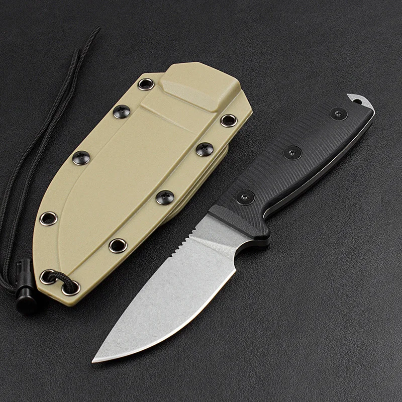 9CR18MOV Fixed Blade Knife Multifunctional Portable Outdoor Survival Knife Hunting Knives Camping EDC Tool