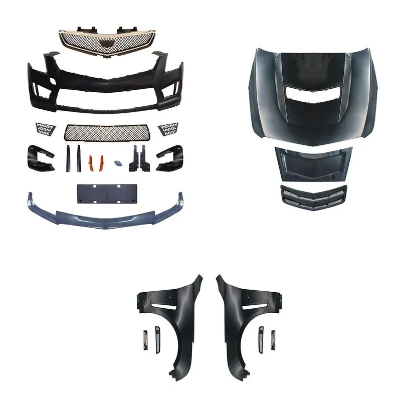 

BR High Quality Auto Body Systems Car Bumpers Engine Hood Fenders for 2013 ATS Modified to ATS-V 2014-2019