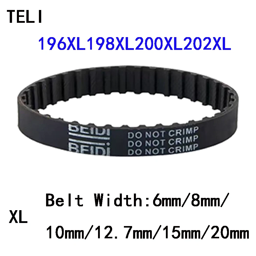 

Synchronous belt 196XL 198XL 200XL 202XL Synchronous belt high torque toothed belt TBN198XL037