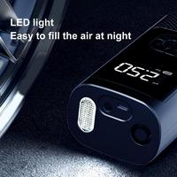 Air Pump For Car Tires 3-150PSI Bike Pump Cordless Inflator With LED Light For Motorcycle Auto Bike Ball