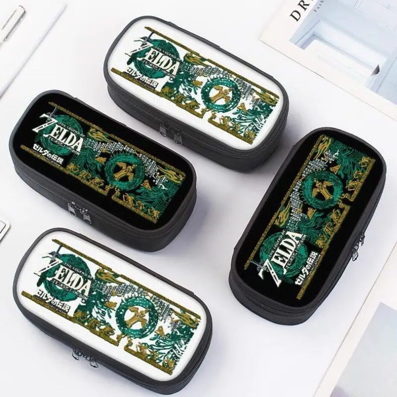 

In Stock! Tears Of The Kingdom Canvas Pencil Case (School/Office Stationery)