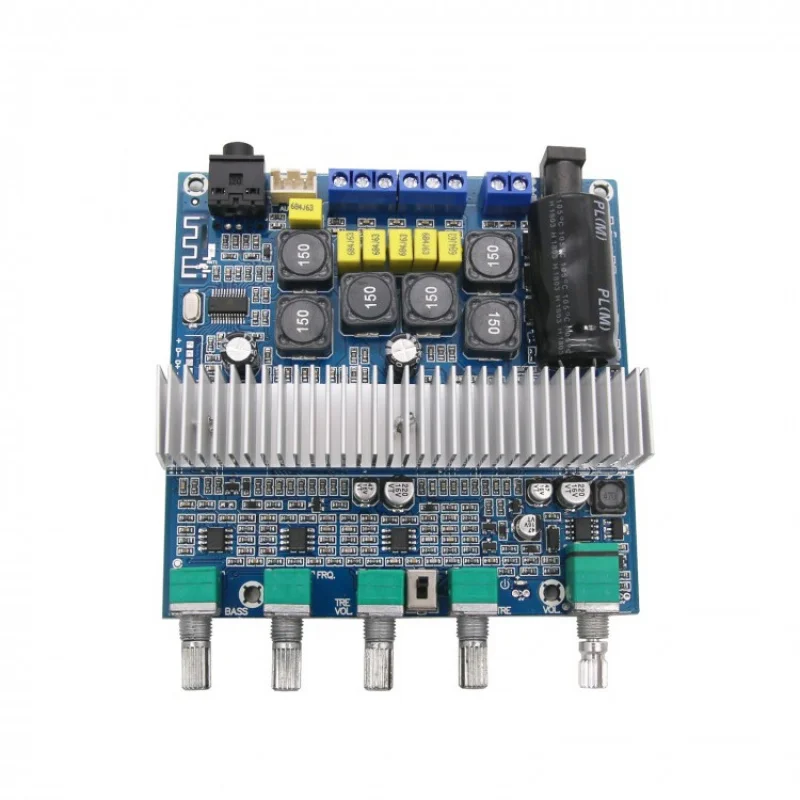 TPA3116D2 Bluetooth 4.2 Digital 2.1 Audio Amplifier Board DC 12-24V 100W 50W 50W