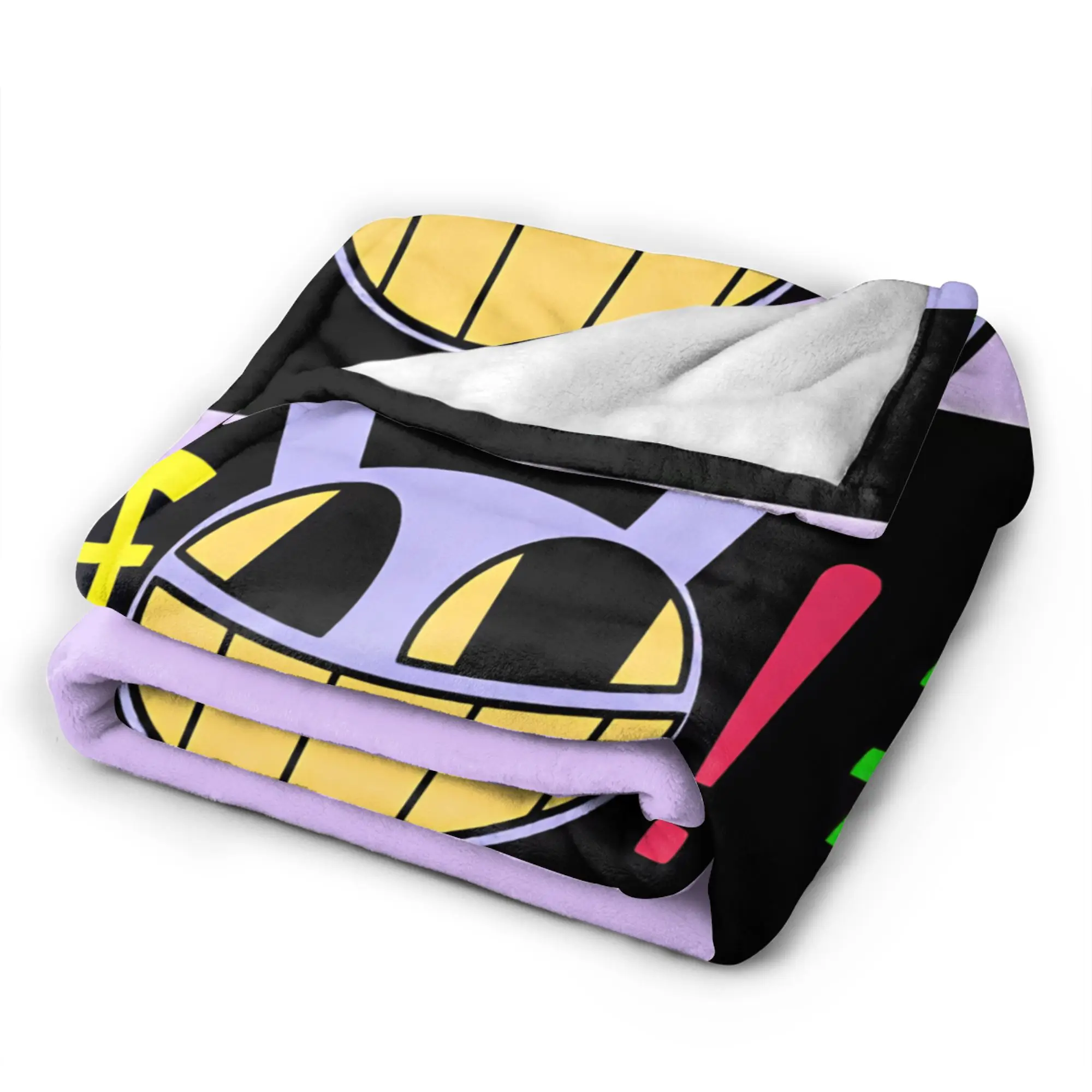 Warm Blankets Camping A-Amazing D-Digital C-Circus T-TADC Throw Blanket Funny  Bedspread For Home Decor
