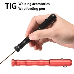 Stylo Tig avec support de tige d'alimentation, stylo de transfert de fil de soudure en alliage d'aluminium