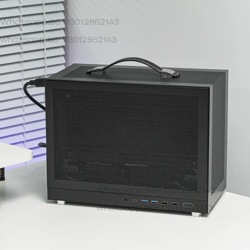 Bild 4: 1 Stück G300 Gehäuse Tragbares MATX Laptop Mini-Computergehäuse Desktop MATX
