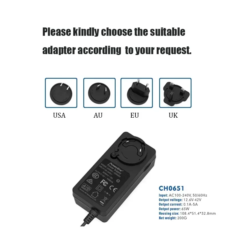 1 個車載コーヒーマシン EU US UK 電源アダプタアクセサリー Hibrew H4 用