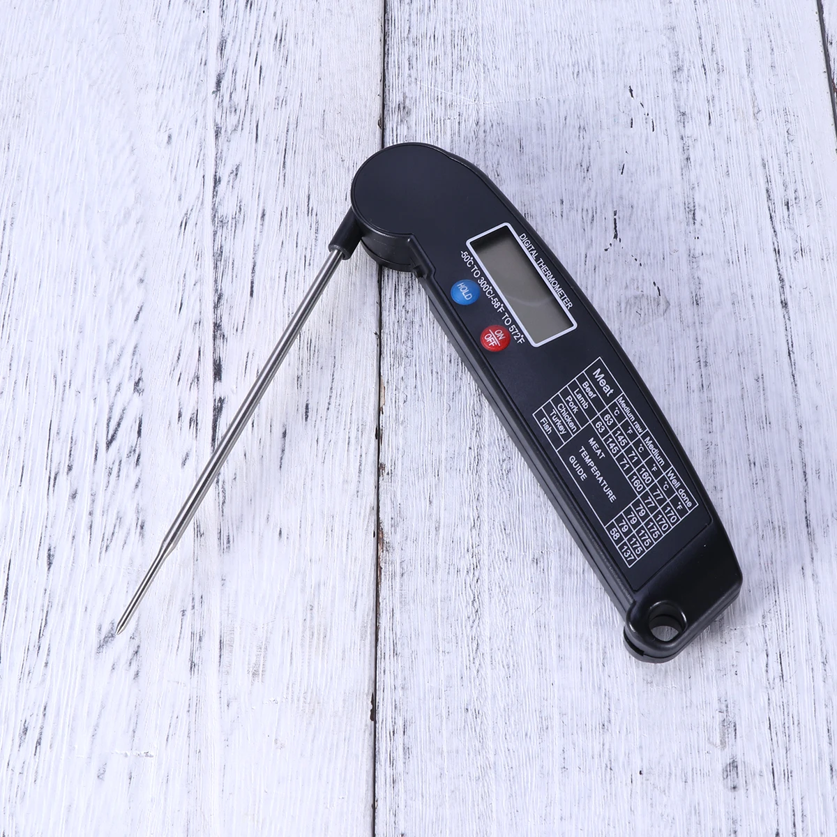 

Digital Thermometer Instant Read Meat Thermometers Cooking Food Temp Gauge Grill Probe Electronic Stainless Steel Thin Tip