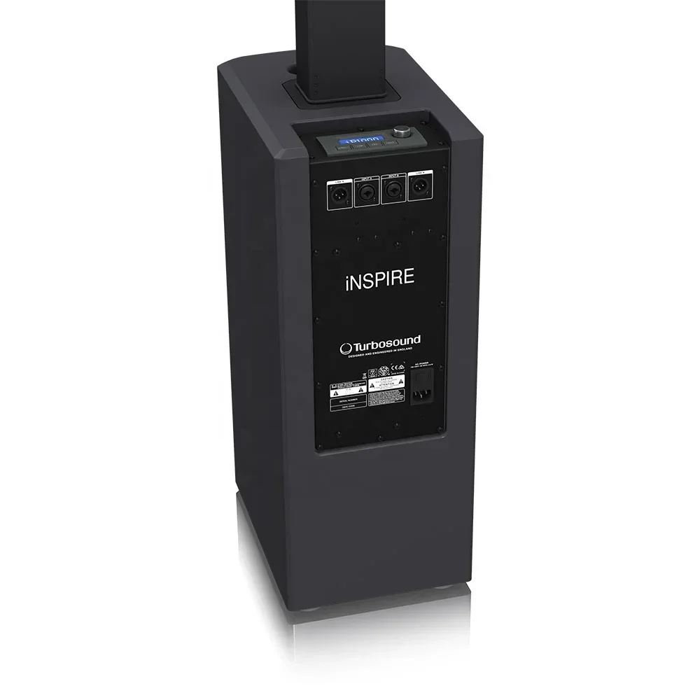 ターボサウンド iP1000 V2 パワードカラムスピーカー 1000ワット リモコン付きスピーカー アクティブポータブルカラムPAシステム