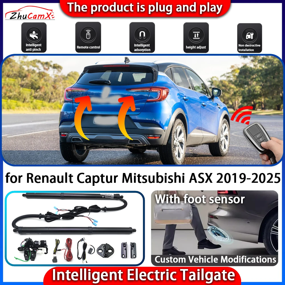 

Smart Powered Tailgate System for Renault Captur Mitsubishi ASX 2019-2025 Automatic Intelligent Electric Trunk Lift Control Kit
