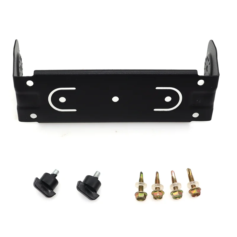 A Set Mounting Bracket with Screws For Two Way Radio MOTOROLA Maxtrac M1225 SM120 GM300 CM200 CM300 CDM750 CDM1250 CDM1550