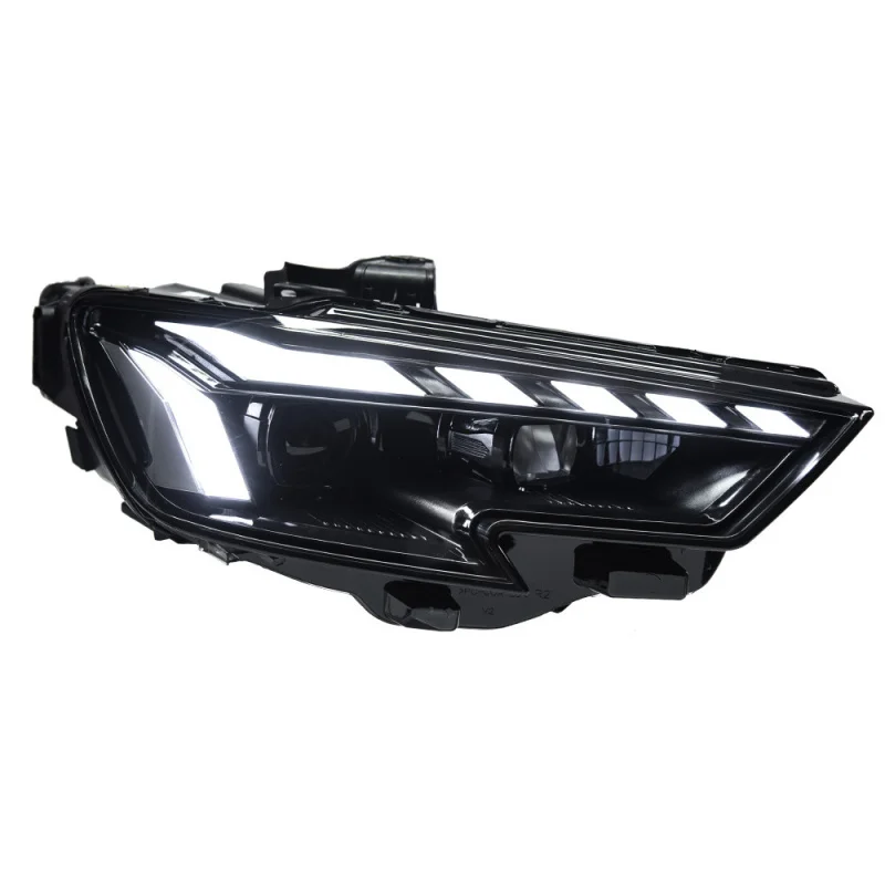 

￼ Suitable for 13-20 Audi A3 8V Headlights RS3 Modified RS5 Style LED Lens Daytime Running Turn Signal Lights