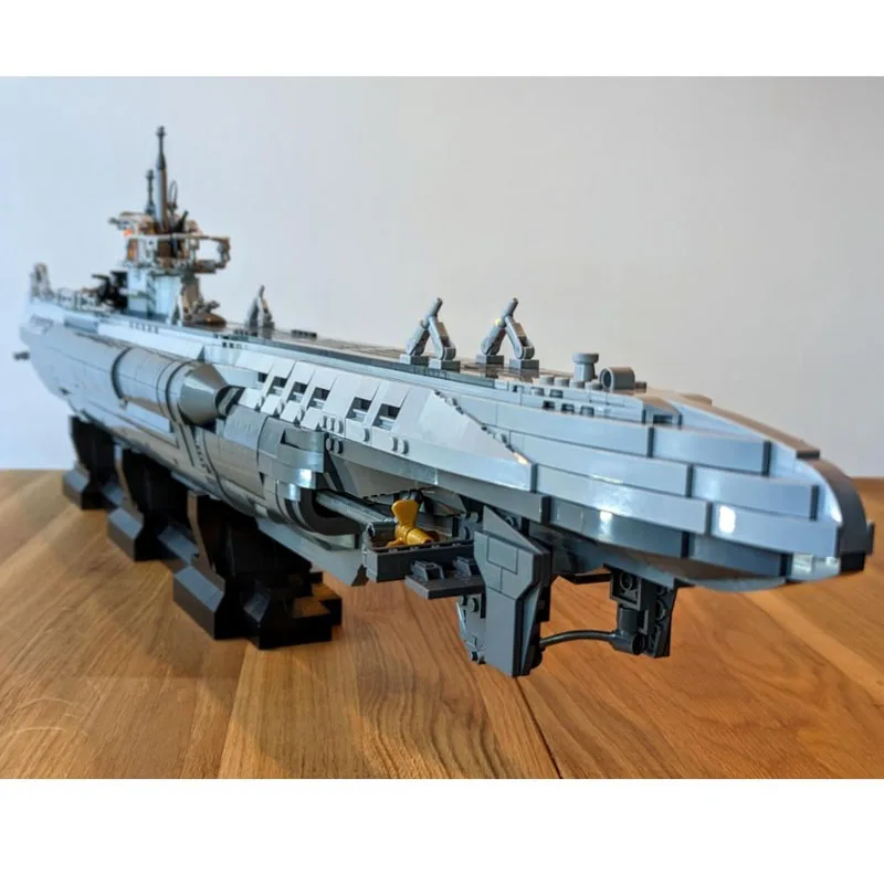 

Настроить 4565 деталей MOC U-лодка типа VIIC модель лодки DIY образовательная сборная модель игрушки праздничные подарки на день рождения