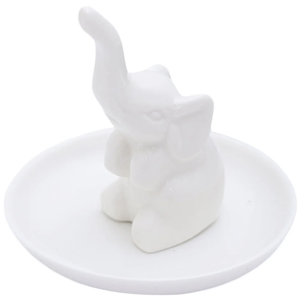 Piatto decorativo per gioielli con elefante, vassoio per gioielli, portapiatti decorativo