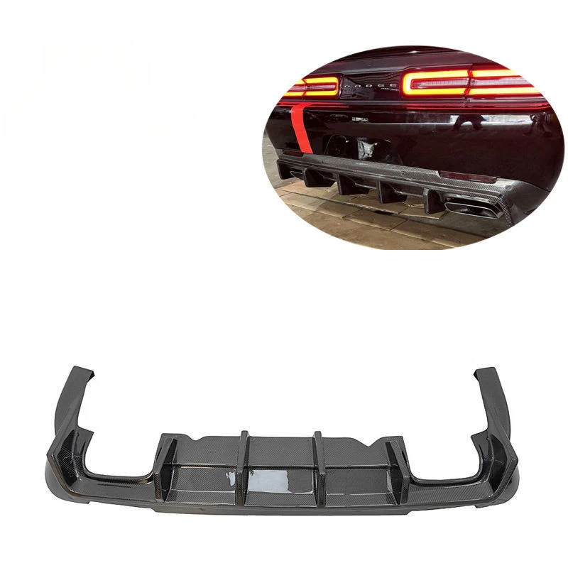 

Подходит для Dodge Dodge Challenger Big Blade, задний спойлер из углеродного волокна, модификация задней части 2013+