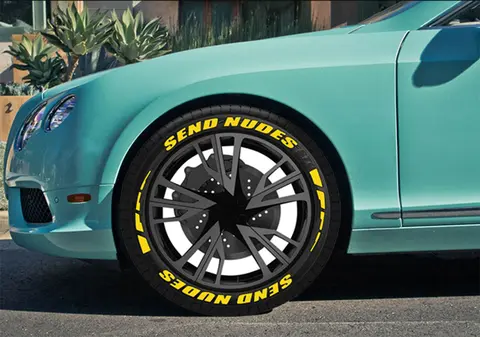 8 best sales पहिया केंद्र स्टिकर - №7