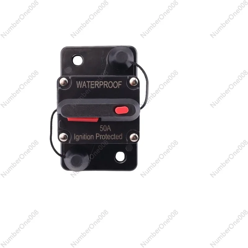 RV Yacht Car Circuit Overload Protector Automatic Short Circuiting Switch 50A ~ 300A Self-Recovery Circuit Breaker