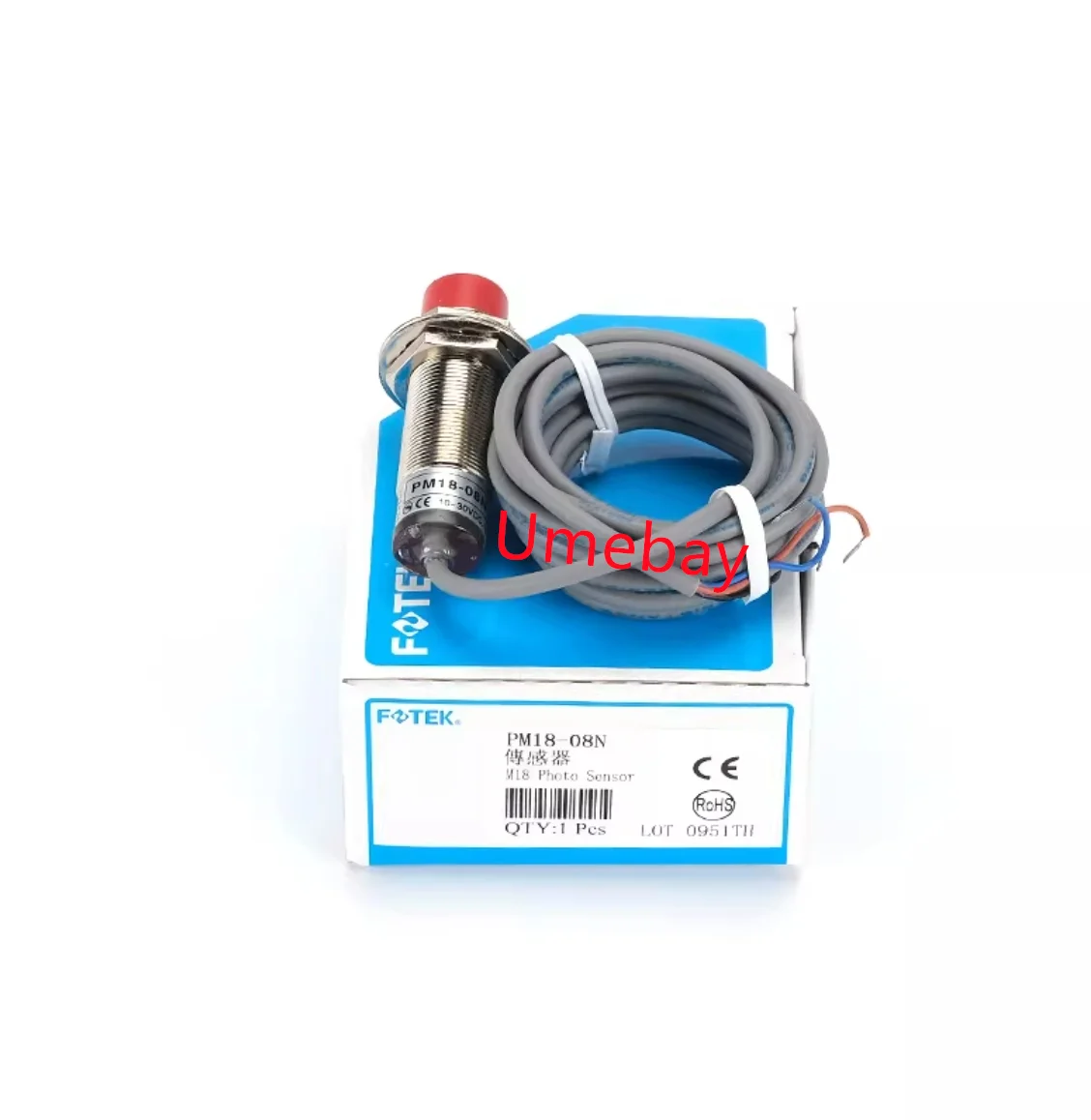 1 piece,  FOTEK proximity switch,  KM12-04N  KM18-08P  KM12-04NS  KM12-04PS  KM12-04NB-5M  KM12-04P  KM12-02N