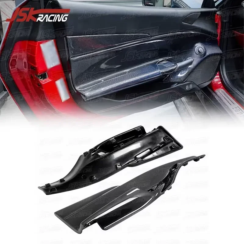 OEM STYLE CARBON FIBER INTERIOR DOOR PANEL for 2015-2018 FERRARI 488 GTB SPIDER