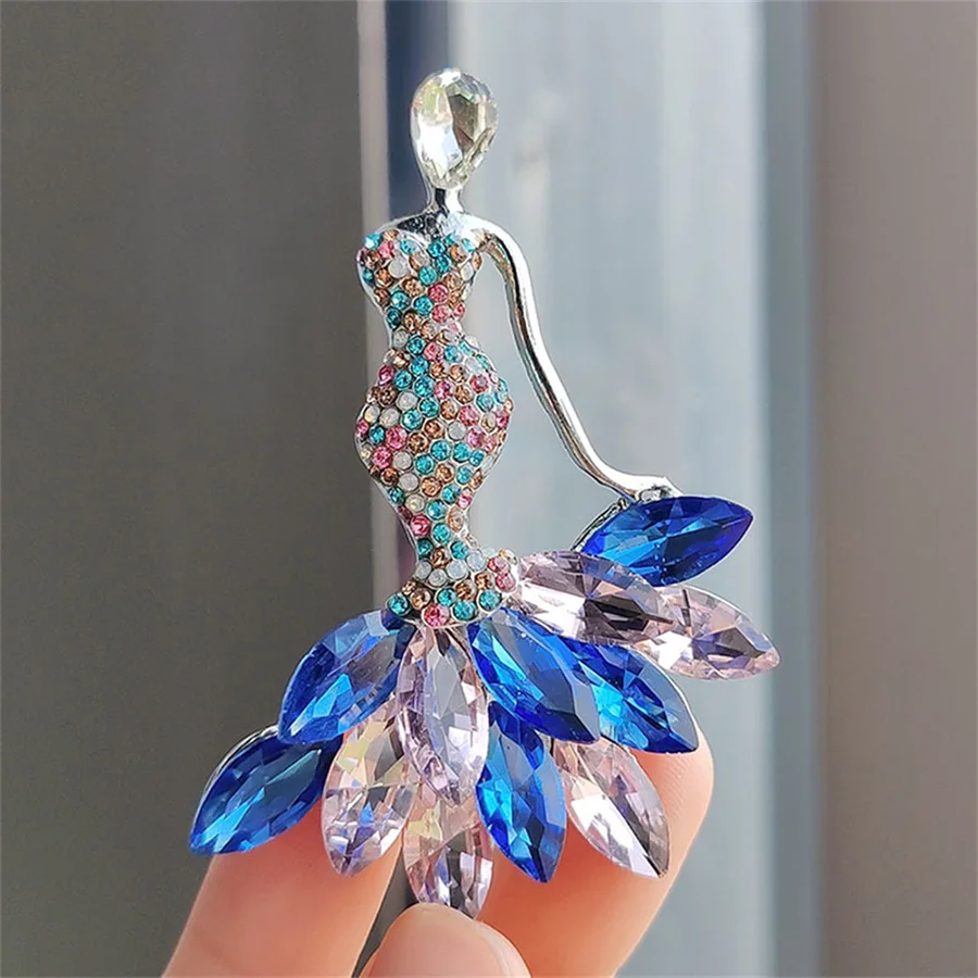 Creative Retro Colored Glaze Pearl Phoenix Brooch Handmade Painted Small Angel Pins Vintage Breast Flower Pins Designer Jewelry